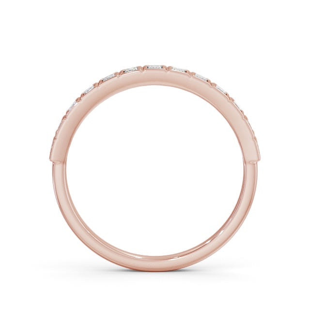Half Eternity Ring, Vintage Design, Princess Cut