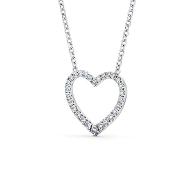 Heart Shaped Pendant 0.35ct