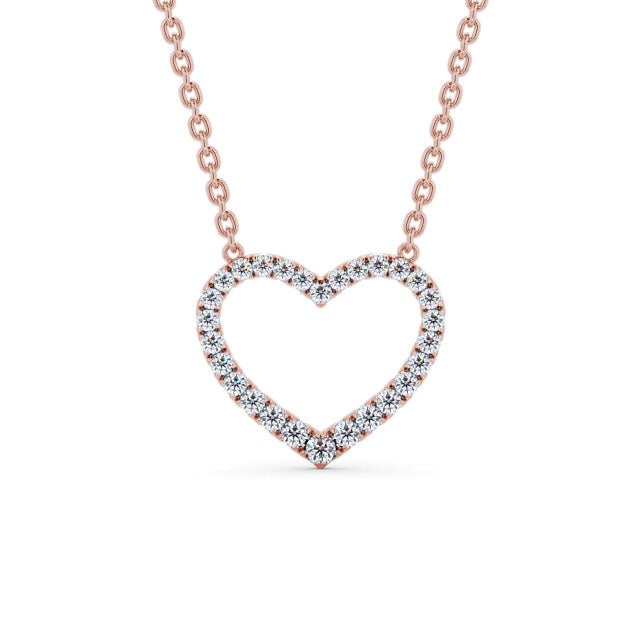 Heart Shaped Pendant 0.35ct