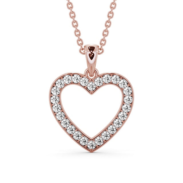 Heart Shaped Pendant 0.65ct