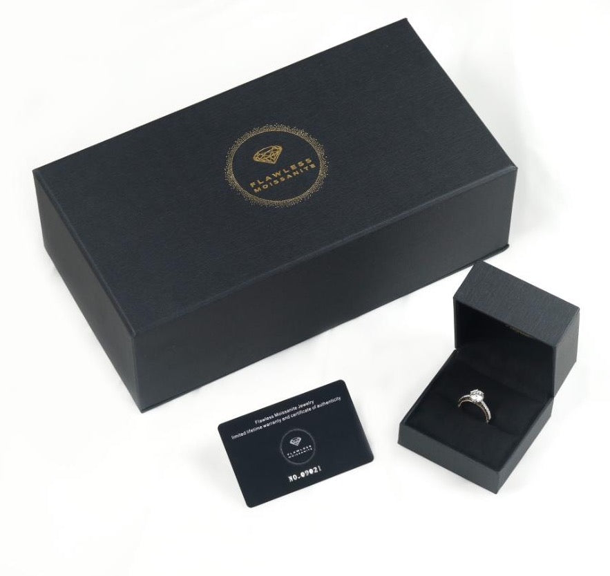 Marquise Cut Lab Diamond Engagement Ring, Twig Design