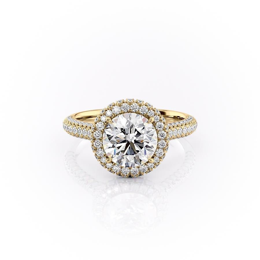 Round Cut Lab Diamond, Full Set