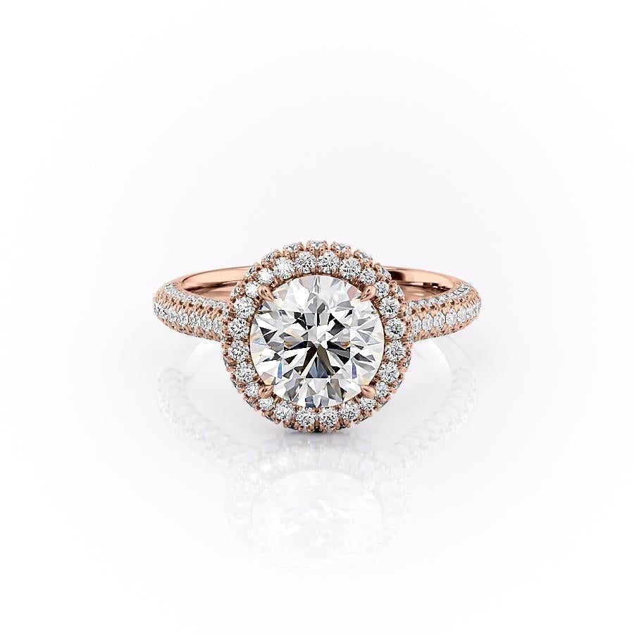 Round Cut Lab Diamond, Full Set