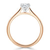 Cushion Cut Lab Diamond Engagement Ring, Classic Style