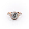 Cushion Cut Lab Diamond Full Set