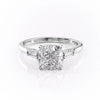 Cushion Cut Lab Diamond, Traditional Classic Design