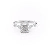 Cushion Cut Lab Diamond Vintage Design