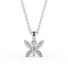 Drop Butterfly Pendant 0.20ct