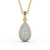 Drop Pavé Set Pendant 0.70ct