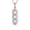 Drop Vintage Style Pendant 1.85ct