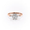 Elongated Cushion Cut Lab Diamond, Traditional Classic Design