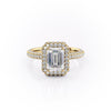 Emerald Cut Lab Diamond Full Set
