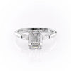 Emerald Cut Lab Diamond, Traditional Classic Design