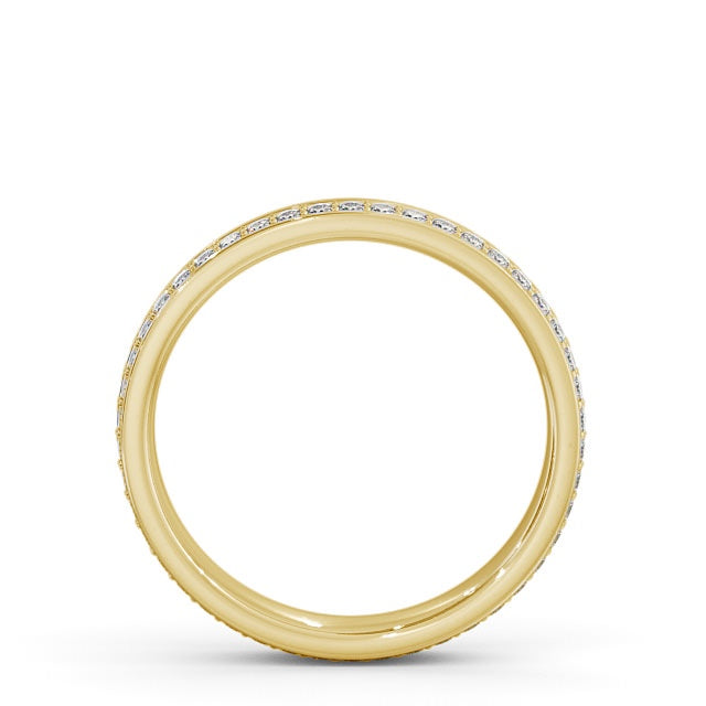 Full Eternity Ring, Offset Round Cut Stones