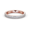 Full Eternity Ring, Round Cut Double Row