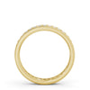 Full Eternity Ring, Round Cut, Milgrain Edge