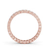Full Eternity Ring, Round Cut Rub Over Setting