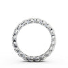 Full Eternity Ring, Round Cut Rub-Over Setting