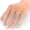 Full Eternity Ring, Round Cut Rub Over Setting