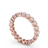 Full Eternity Ring, Round Cut Rub-Over Setting