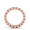 Full Eternity Ring, Round Cut Rub-Over Setting