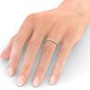 Full Eternity Ring, Round Cut Rub-Over Setting