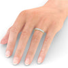 Full Eternity Ring, Round Cut With Migrain Edge