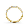 Half Eternity Ring, Double Edged Round Cut