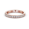 Half Eternity Ring, Round Cut Classic Design