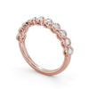 Half Eternity, Round Cut 10 Stone Ring