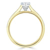 Heart Cut Lab Diamond Engagement Ring, Classic Style