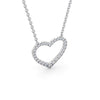 Heart Shaped Pendant 0.35ct