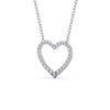 Heart Shaped Pendant 0.35ct