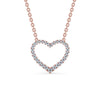 Heart Shaped Pendant 0.35ct