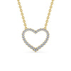 Heart Shaped Pendant 0.35ct