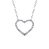 Heart Shaped Pendant 0.35ct