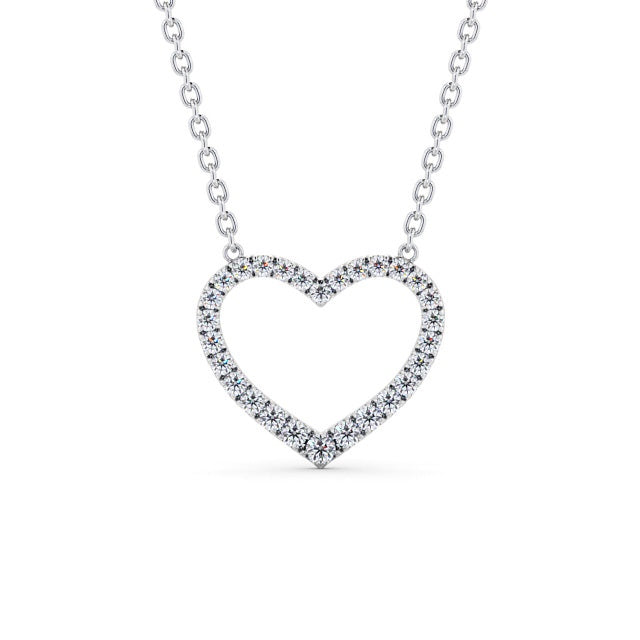 Heart Shaped Pendant 0.35ct