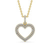Heart Shaped Pendant 0.50ct