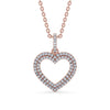 Heart Shaped Pendant 0.50ct