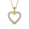 Heart Shaped Pendant 0.65ct