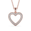 Heart Shaped Pendant 0.65ct