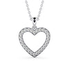 Heart Shaped Pendant 0.65ct