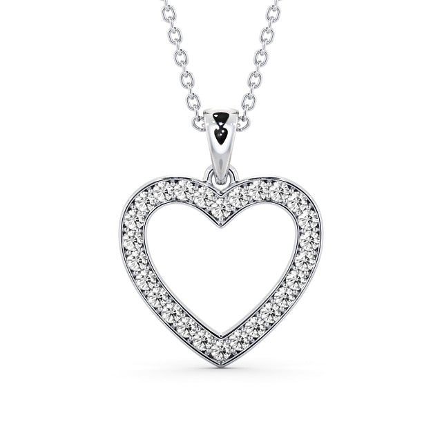 Heart Shaped Pendant 0.65ct