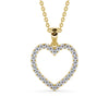 Heart Shaped Pendant 0.70ct