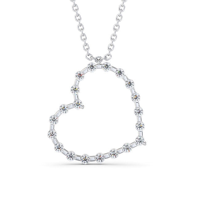 Heart Shaped Pendant 0.70ct