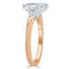 Marquise Cut Lab Diamond 3 Stone Engagement Ring