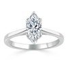 Marquise Cut Lab Diamond Engagement Ring, Classic Design