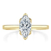 Marquise Cut Lab Diamond Engagement Ring, Classic Design