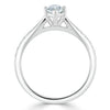 Marquise Cut Lab Diamond Engagement Ring, Classic Style
