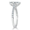 Marquise Cut Lab Diamond Engagement Ring, Classic Style